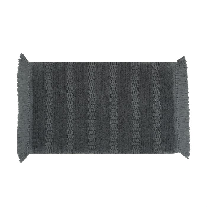 Коврик для ванной 1-ый Fixsen SANDAL,  FX-8020K, серый, 50х80см FX-8020K - фото 96614