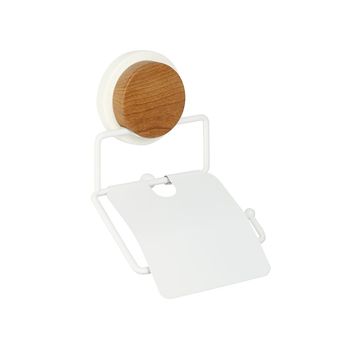 Бумагодержатель с крышкой FIXSEN Magic White FX-47010) FX-47010 - фото 96656