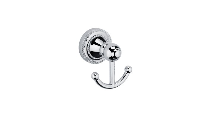 Крючок двойной FIXSEN Style (FX-41105A) FX-41105A - фото 97149