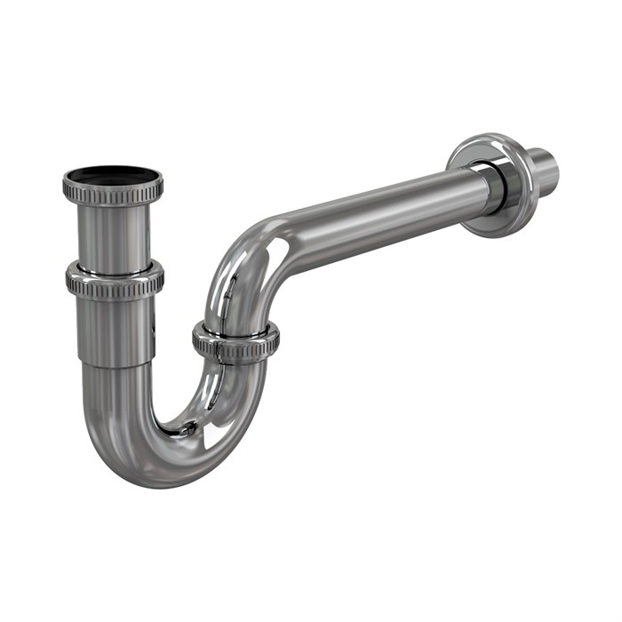 Alcaplast  Сифон для биде Ø32 металл  A45E A45E - фото 97266