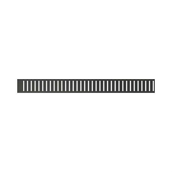 Alcaplast  PURE-BLACK Решетка для водоотводящего желоба, черный-мат  PURE-300BLACK PURE-300BLACK - фото 97496
