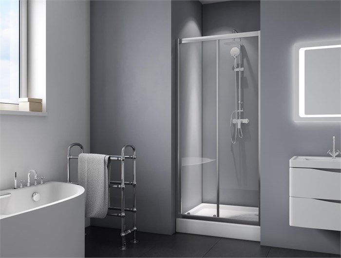 Душевая дверь BelBagno DUE-BF-1-120-C-Cr DUE-BF-1-120-C-Cr - фото 97844
