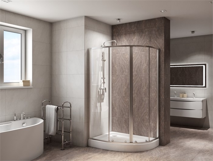 Душевой уголок BelBagno DUE-RH-2-120/80-C-Cr DUE-RH-2-120/80-C-Cr - фото 97851