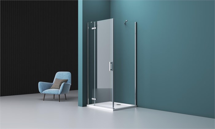 Душевой уголок BelBagno KRAFT-AH-12-120/100-C-Cr-L KRAFT-AH-12-120/100-C-Cr-L - фото 97967