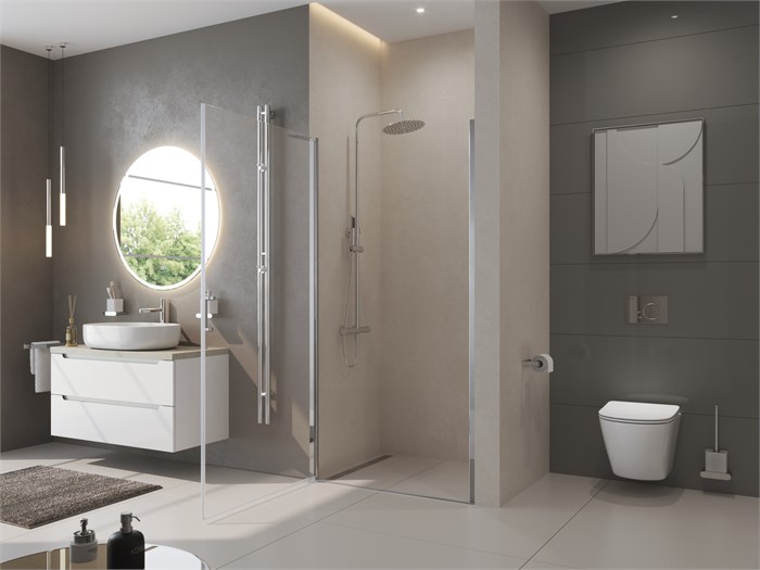 Душевая дверь BelBagno UNO-B-1-75-C-Cr UNO-B-1-75-C-Cr - фото 98075