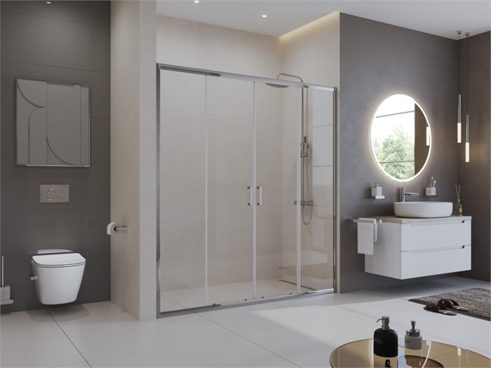 Душевая дверь BelBagno UNO-195-BF-2-170-C-Cr UNO-195-BF-2-170-C-Cr - фото 98149
