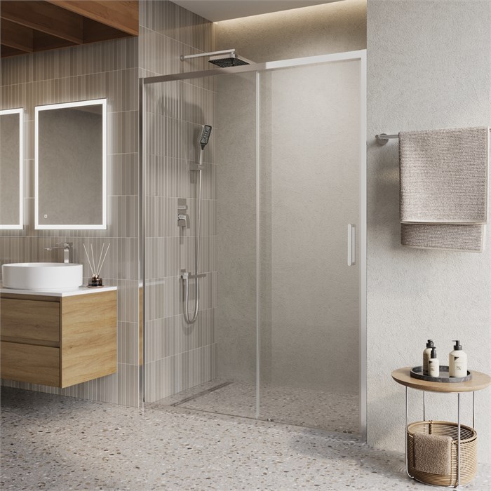 Душевая дверь BelBagno LUCE-BF-1-140-C-Cr LUCE-BF-1-140-C-Cr - фото 98292