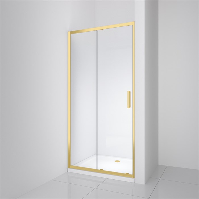 LUCE-BF-1-100-C-ORO Душевая дверь LUCE-BF-1-100-C-ORO - фото 98330