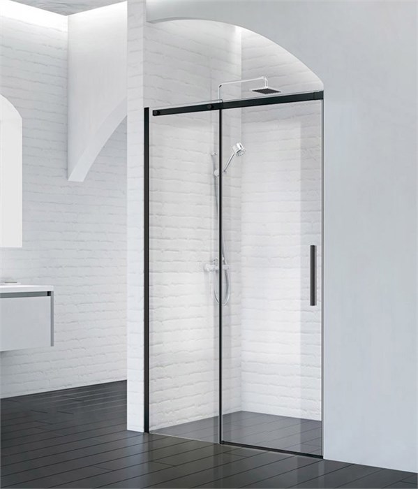 ACQUA-BF-1-130-C-NERO Душевая дверь ACQUA-BF-1-130-C-NERO - фото 98538