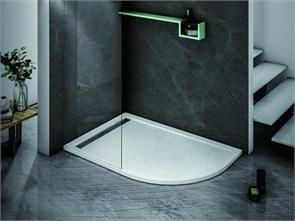 TRAY-AS-RH-100/80-30-W-R Поддон из искусственного мрамора TRAY-AS-RH-100/80-30-W-R