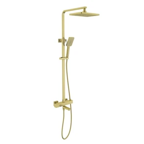 {{photo.Alt || photo.Description || 'Душевая система с термостатом Tetra-Thermo SX-0169/17 Золото матовое'}}