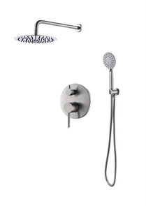 {{photo.Alt || photo.Description || 'ETNA-SET-DDS-IN Душевой комплект со встраиваемым смесителем с переключателем, верхним душем 250 мм, ручным душем, исполнение сатин'}}