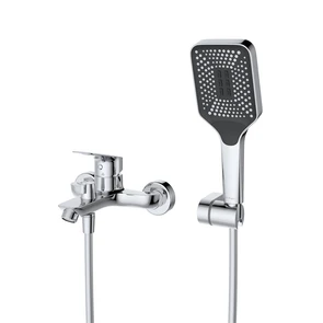 {{photo.Alt || photo.Description || 'DUE Смеситель для ванны и душа в комплекте с ручным душем, шлангом и держателем, хром DUE-VASM-CRM'}}