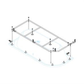 Металлический каркас CEZARES METAURO CORNER-MF METAURO CORNER-MF