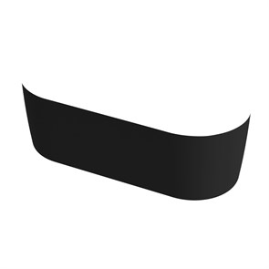 Передняя панель для акриловой ванны CEZARES METAURO-Central-180-SCR-NERO METAURO-Central-180-SCR-NERO