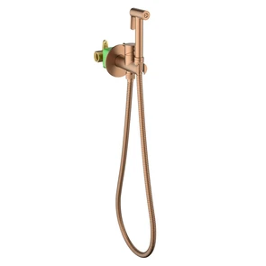 {{photo.Alt || photo.Description || 'Смеситель встроенный с гигиеническим душем Timo Saona розовое золото (2337/19SM)'}}