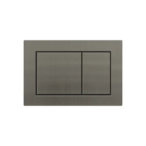 {{photo.Alt || photo.Description || 'Кнопка смыва TOKITO TATSUMAKI SQUARE GUN METAL нержавеющая сталь, вороненая сталь (TOK-TATSUMAKI-SQ-GM)'}}