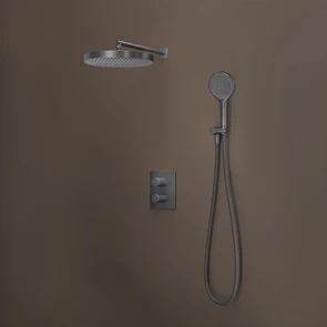 {{photo.Alt || photo.Description || 'Душевая система IDDIS Duna с тропическим и ручным душем, с термостатом, графит матовый (DUNGM0Ti67)'}}