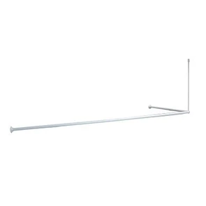 Угловой карниз для ванной комнаты IDDIS белый (040A200I14) 040A200i14