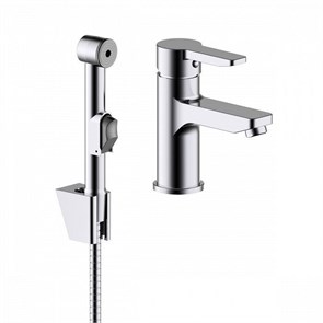 Смеситель для раковины с гигеническим душем IDDIS Sena (SENSB00i08) SENSB00i08