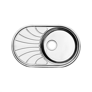 Кухонная мойка IDDIS  770*480, Suno S (SUN77SDi77) SUN77SDi77