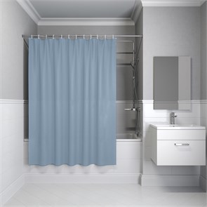 Штора IDDIS для ванной 200x180 см светло-серый PE (P09PE18i11) P09PE18i11