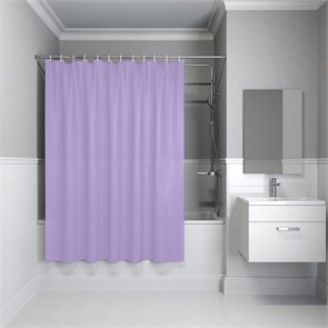 Штора IDDIS для ванной 200x180 см светло-фиолетовый PE (P08PE18i11) P08PE18i11