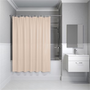Штора IDDIS для ванной 200x180 см бежевый PE (P01PE18i11) P01PE18i11