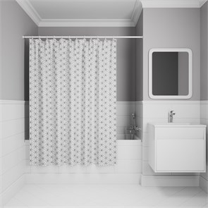 Штора для ванной, 200x180 см, Полиэстер, IDDIS (BB04P18i11) BB04P18i11