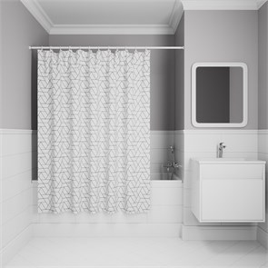 Штора для ванной, 200x180 см, Полиэстер, IDDIS (BB01P18i11) BB01P18i11