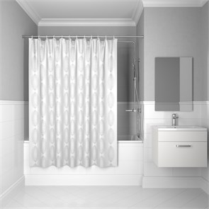 Штора для ванной IDDIS 200x180 см, Полиэстер (BD06P18i11) BD06P18i11