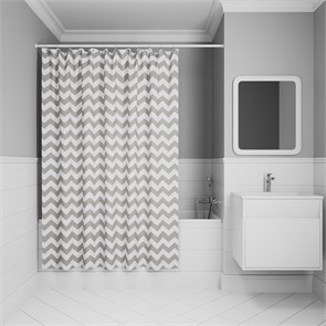Штора для ванной IDDIS 200x180 см, Полиэстер (BR02P18i11) BR02P18i11