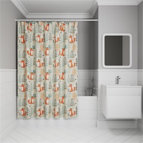 Штора для ванной IDDIS 200x180 см, Полиэстер (BA04P18i11) BA04P18i11