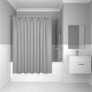Штора для ванной IDDIS Base 200x240 см, Полиэстер (BD06P24i11) BD06P24i11