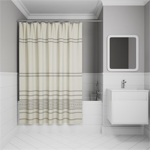 Штора для ванной IDDIS Base 200x240 см, Полиэстер (BD01P24i11) BD01P24i11