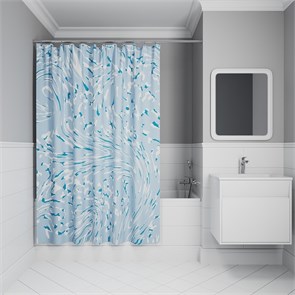 Штора для ванной IDDIS Base 200x180 см, Полиэстер (BX02P18i11) BX02P18i11