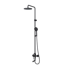 Душевая система с тропическим душем и изливом IDDIS Aiger (AIGBL3Fi06) AIGBL3Fi06