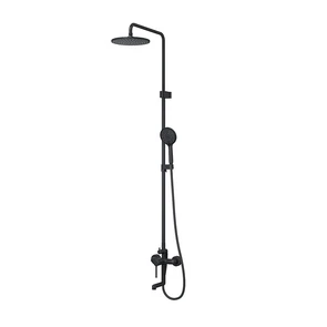 Душевая система с тропическим душем и изливом IDDIS Aiger (AIGBL3Fi06) AIGBL3Fi06