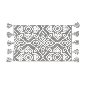 Коврик для ванной комнаты 50x80 микрофибра серый IDDIS D?cor (DT01P58i12) DT01P58i12