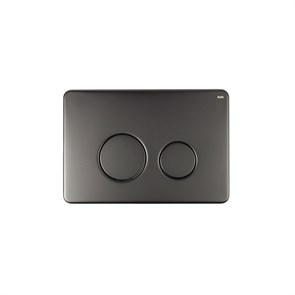 Клавиша смыва IDDIS Unisteel механическая, матовый графит (UNSR2GMi77) UNSR2GMi77