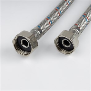 Гибкая подводка IDDIS Optima Home F1/2xF1/2, SS304, латунь, 1,0 м (926ABS10ZP) 926ABS10ZP