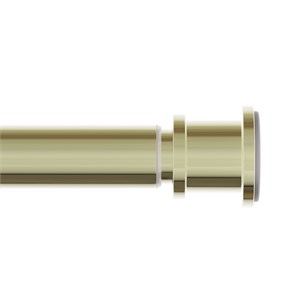 Карниз для ванной комнаты, 110-200 см, золото матовое, Elegante, IDDIS, (RSG0120i14) RSG0120i14