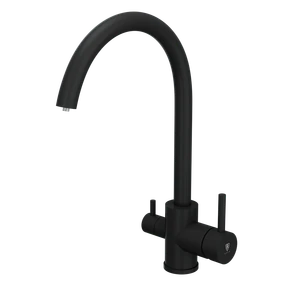 {{photo.Alt || photo.Description || 'Смеситель для кухонной мойки с фильтром RUSH (SUS9035-37Black)'}}