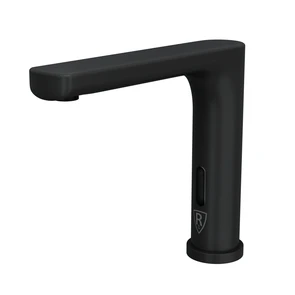 {{photo.Alt || photo.Description || 'Смеситель для умывальника сенсорный черный RUSH Tinos (TI3732-12Black)'}}