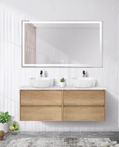{{photo.Alt || photo.Description || 'Мебель для ванной комнаты со столешницей BelBagno KRAFT-1400 Rovere Nebrasca Nature'}}