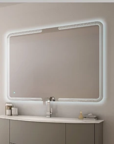 {{photo.Alt || photo.Description || 'Зеркало со встроенной LED подсветкой и сенсорным выключателем Touch system 40312'}}