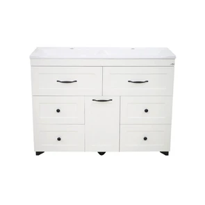 {{photo.Alt || photo.Description || 'Дуэт - 120 Тумба белая матовая с 6 ящ. + Б/К + раковина'}}