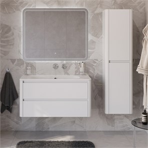 {{photo.Alt || photo.Description || 'Тумба с раковиной подвесная CEZARES RELAX 100 Bianco Lucido, раковина белая без отверстия под смеситель'}}