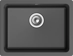 {{photo.Alt || photo.Description || 'RIVELATO Мойка BERKANA 50 подст.монтаж 1-чаш 560*430 antracite арт.'}}