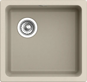 {{photo.Alt || photo.Description || 'RIVELATO Мойка BERKANA 45 подст.монтаж 1-чаш 485*455 beige scuro арт.'}}